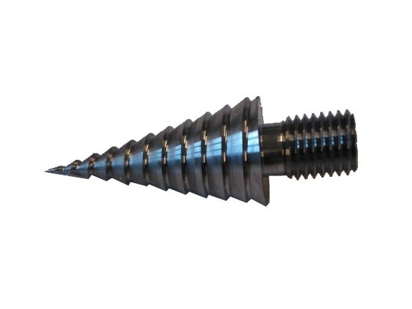 Halkaisuruuvi, vasen