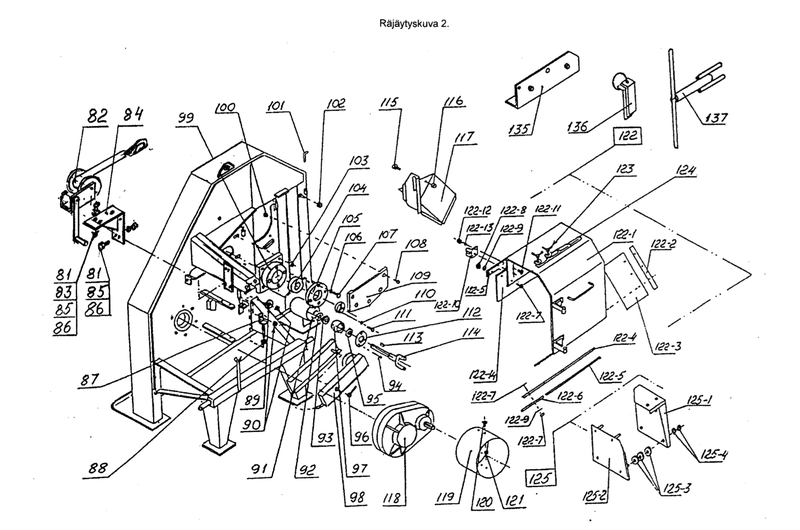 Pilkekoneen r&auml;j&auml;ytyskuva nro 2