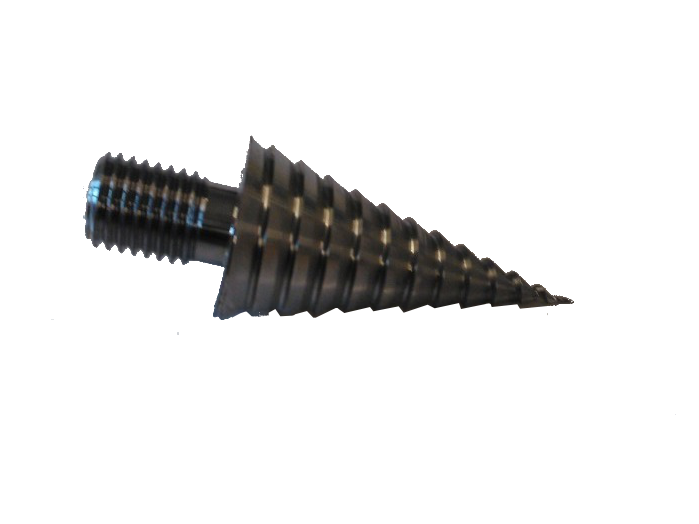 Halkaisuruuvi, oikea